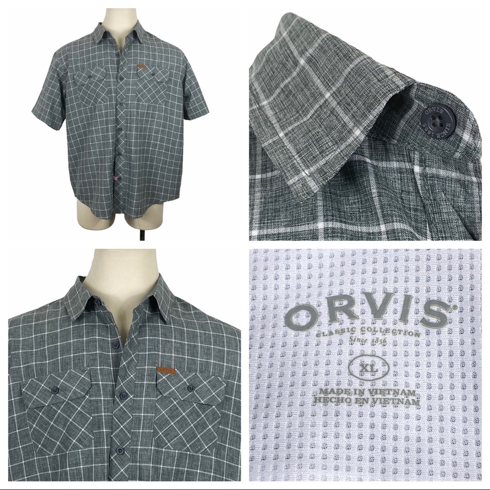 PerfectCond Orvis Short Sleeve Button Down XL